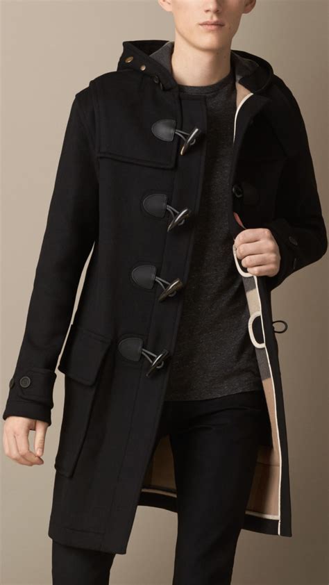 burberry blackwell short duffle coat|duffle coat Burberry homme.